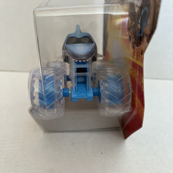 Monster Jam Megalodon Monster Truck - Series 01 - Blue Clear - Picture 5 of 5